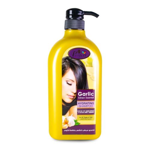 Perfect Garlic Extracts Oil Essential Hydrating Hair Shampoo For All Hair Types-1000ml.