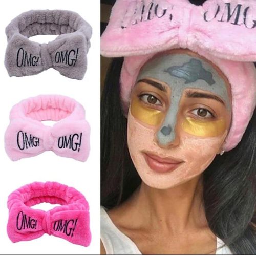 OMG Cute & Comfy Headband Fleece Fuzzy Women Stretchy Soft For Hair