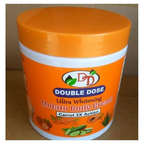 DOUBLE DOSE Molato Carrot Body Cream — Fade Dark Spots, Stretch Marks & Glow From Head To Toe!