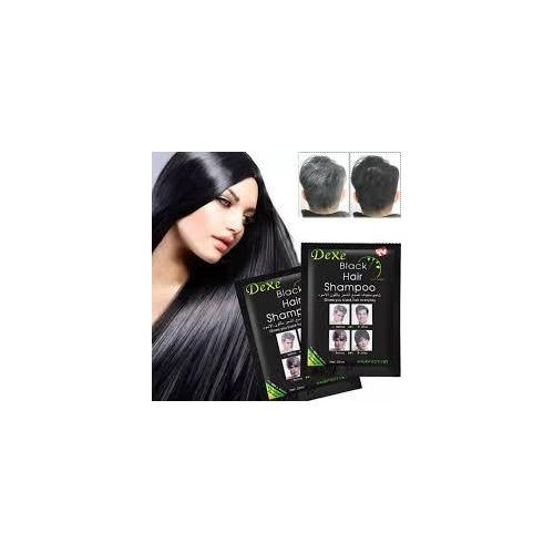 Dexe Black Hair Dye Shampoo - 2pcs