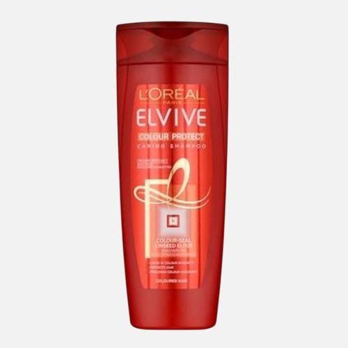 L'Oréal Elvive Colour Protect Caring Shampoo with Pure Vitamin C + UV Filter, Intense Colour up to 40 Washes, Suitable for Colored or Highligted Hair - 400ml