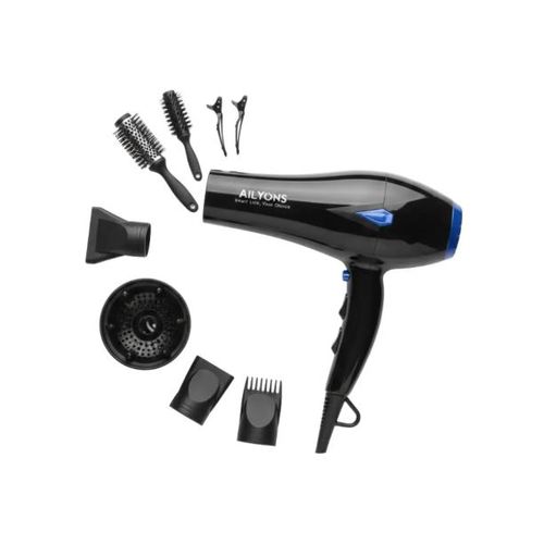 AILYONS Professional Hair Blow Dryer with Cold Air Switch & Full Salon Accessory Kit – High-Speed, Low-Noise Hair Dryer BLOW DRY MSALON MACHONE