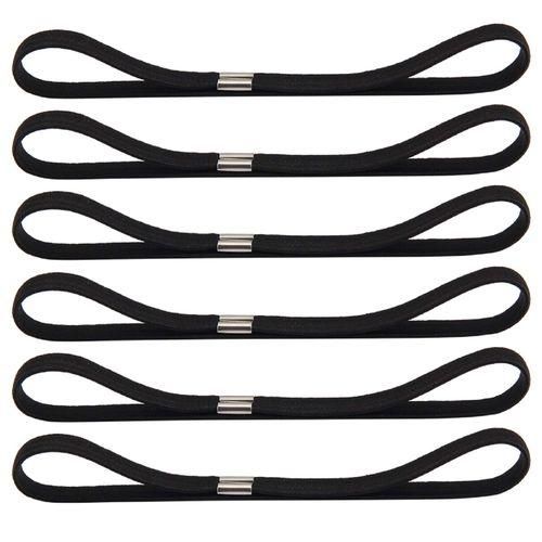6PCS Long Elastic Head Bands / Hair Ties
