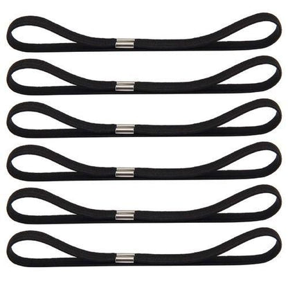 6PCS Long Elastic Head Bands / Hair Ties