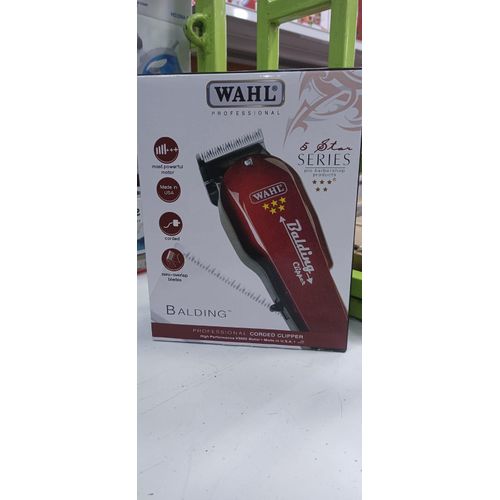 Professional Balding Clipper Hair Trimmer for Men Precision Cutting Zero Gap Haircut Tool Cordless and Rechargeable Grooming Kit