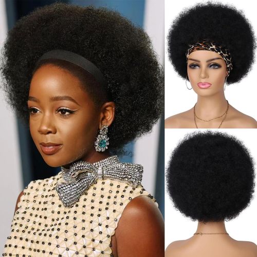 6 inch Full Lace Women Afro Wig + Free Gift Inside