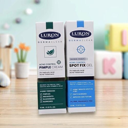 Luron Pimple Cream + Acne Spot Fix Gel