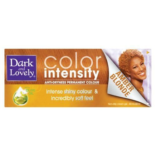 Dark & Lovely Color Intensity Anti-Dryness Permanent Hair Colour- Amber Blonde