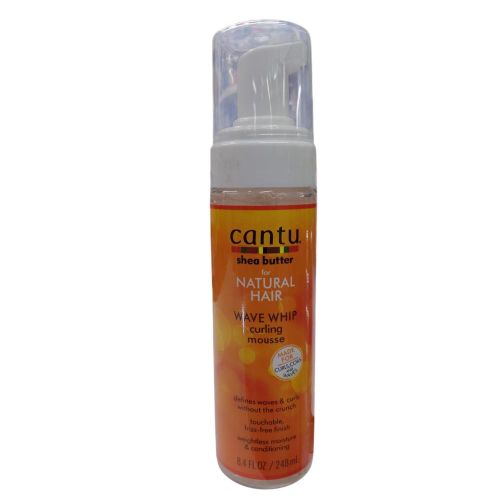 Cantu Shea Butter For Natural Hair Wave Whip Curling Mousse, 248ml