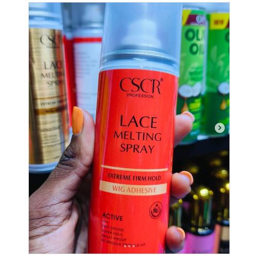 CSCR PROFESSIONAL Lace Melting Spray - Extreme Firm Hold Wig Adhesive (ACTIVE)