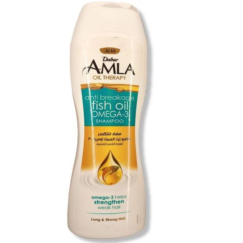 Dabur Amla Anti-Breakage Fish Oil Omėga 3 Shampoo (Brittle Hair)