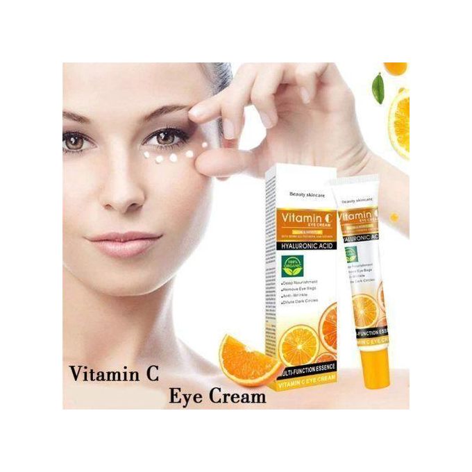 🔥 LIMITED DEAL — Disaar Vitamin C Whitening Eye Cream + Hyaluronic Acid 25ml | Fade Dark Circles + Reduce Puffiness + Smooth Fine Lines | KSh 1200
