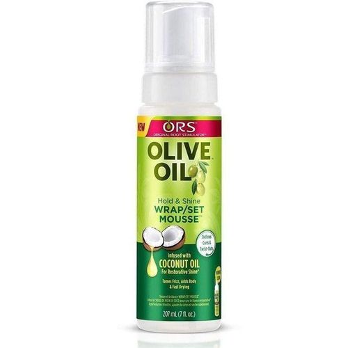 Olive Oil Hold & Shine Wrap/Set Mousse - 207ml