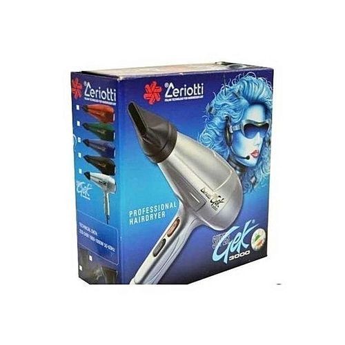 Ceriotti Gek Professional Hair Blow Dryer - Super Gek 3000 Made in Italy