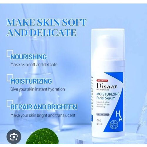 Disaar Skin Care Serum Deep Moisturizing Hyaluronic Acid Nourishing Brighten Vitamin B5 Collagen Repair Face Serum