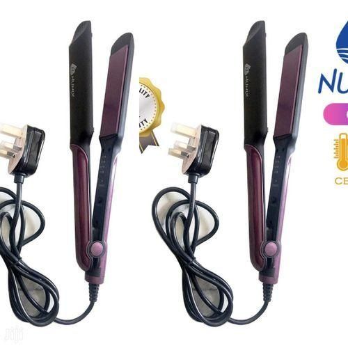 Nunix Hair Straightener With Adjustable Temperature