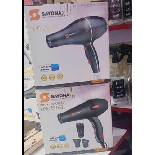 Sayona Professional Hair Dryer – High-Power 2000W Blow Dryer for Salon & Home Use