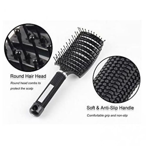 Curved Hair Brush Detangling Hairbrush