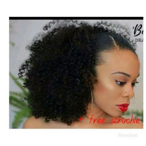 Drawstring Curly Extension + Free Gift Inside