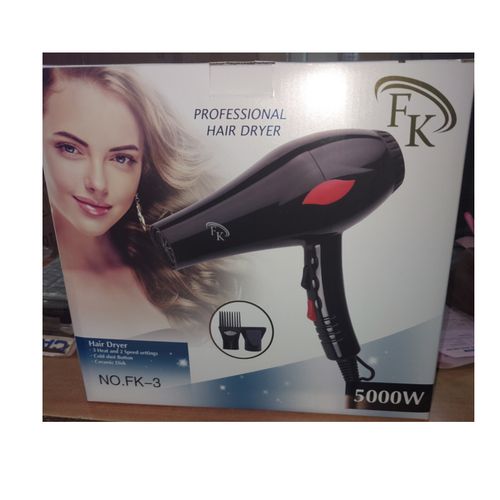 Fk Hair Straightener And Blowdry - Black