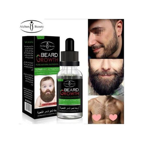 Beard Oil , Moustache & Body Hair Fast Growth Oil