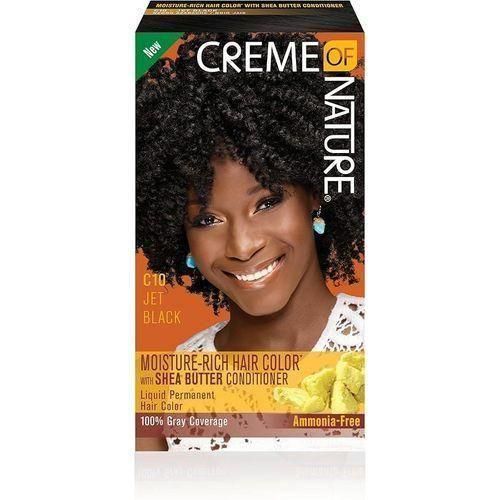 Creme Of Nature Liquid Hair Color -10 Jet Black