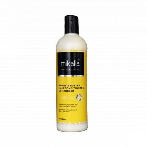 Mikalla Honey & Butter Conditioner 500ml Repairs Split Ends & Protects from Heat