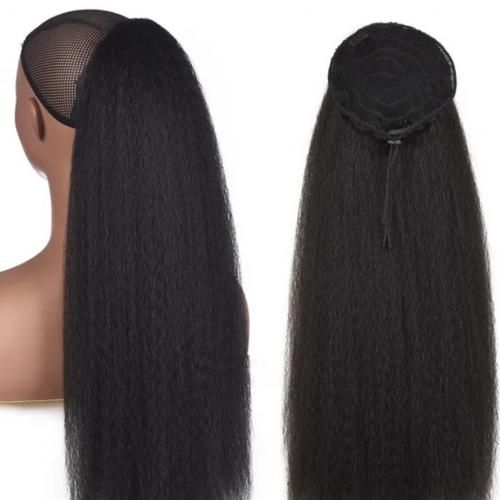 Kinky Drawstring Ponytail Extension + Free Gift