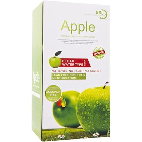 Original Source COSMETIC Apple Ammonia-Free Black Hair Cream, 100% Organic Black Hair Dye- Natural Black Hair Color cream