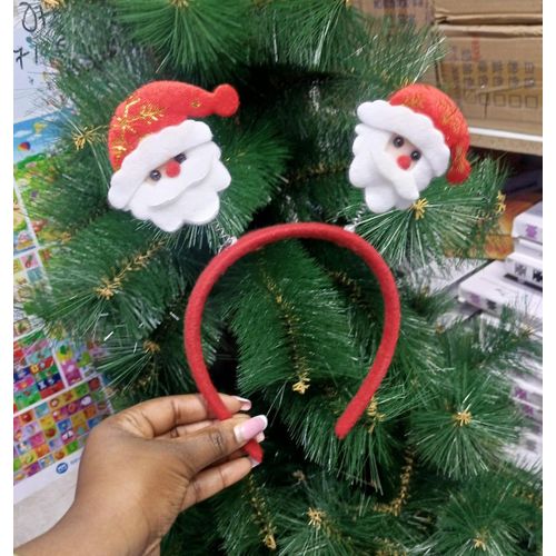 Christmas Headband for Kids and Adults – Festive Reindeer, Santa & Snowflake Designs – Soft, Comfortable, and Adjustable Holiday Party Hair Accessory