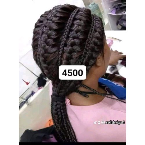 Fashion design braided 4 lines
