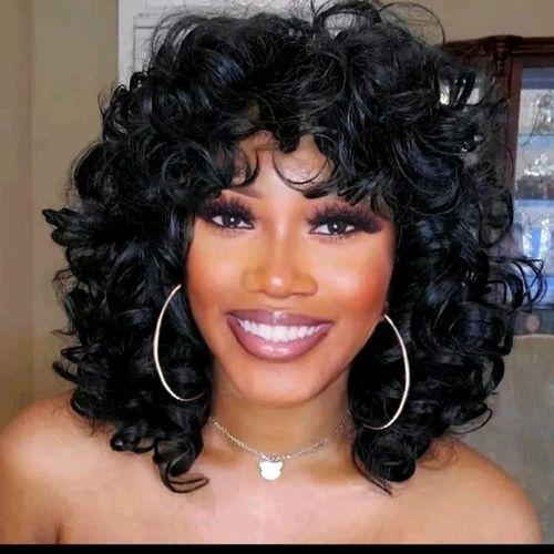 Premium Black Water Wave Glueless Wig Pre-cut HD Lace Wig Pre-prucked Natural Wave Curly Hair Wig For Women