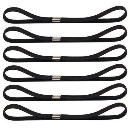 6PCS Long Elastic Head Bands / Hair Ties