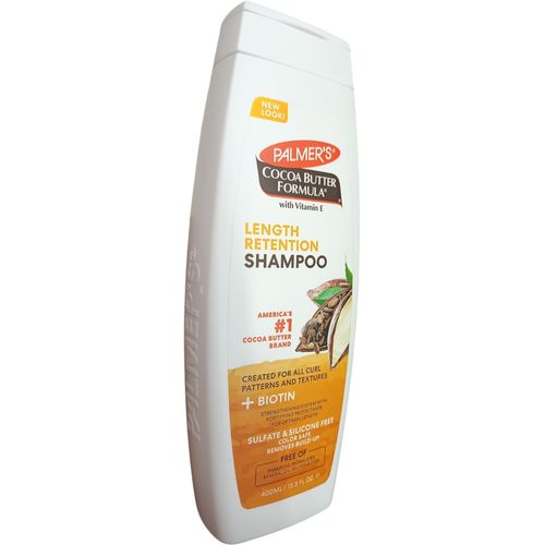 PALMER'S Cocoa Butter Formula Length Retention Shampoo + Biotin bc