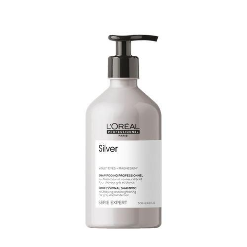 L'Oréal professionnel Paris Color Depositing Purple Shampoo - Neutralizes Unwanted Yellow Tones For Natural, Color-Treated or Bleached, White & Blonde Hair-500 ML