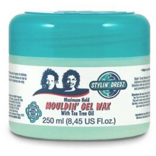 Stylin' Dredz Maximum Hold Mouldin' Gel Wax - 250ml