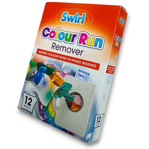 Swirl Color Run Remover Keeps Individual Laundry Colors Intact