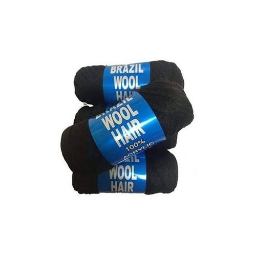 Brazilian Hair 6pcs 100% Brazilian Wool Hair Twist/Faux Locs