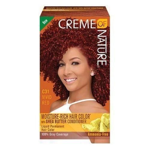 Creme Of Nature Hair Color Vivid Red C31