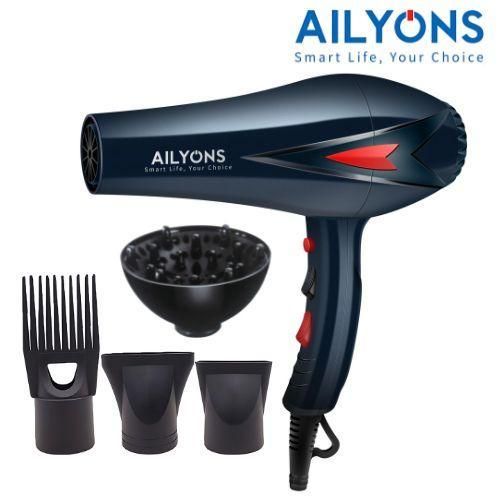 2200W Professional Hair BlowDryer with Styling Attachments – 1 Year Warranty