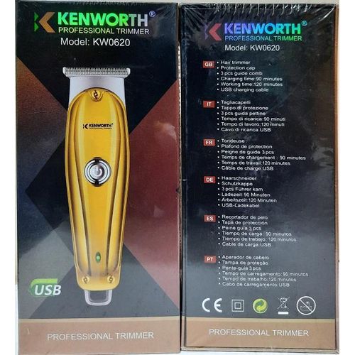 Hair Trimmer. Rechargeable/ Cordless Kenworth KW 0620 shaver