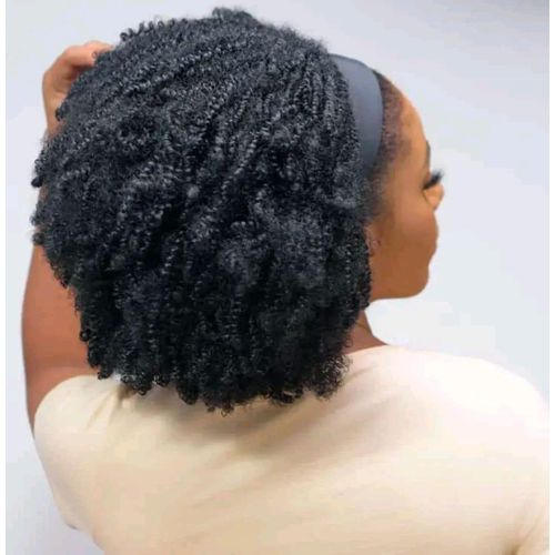Fashion Classic Curly Headband Wig