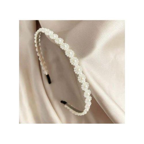 Pearl Headband Hair Push Backs