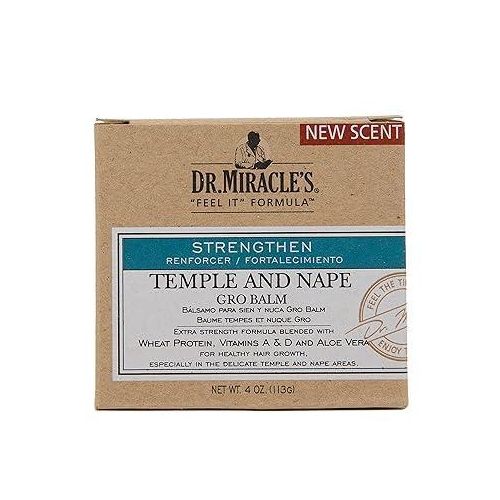 Dr. Miracle'S Temple and Nape Gro Balm - For Healthy Hair Growth