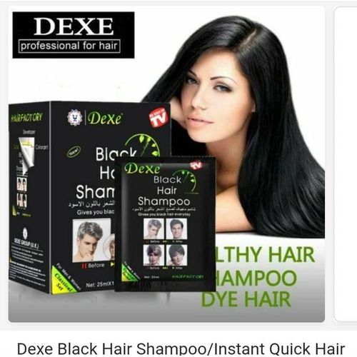 Dexe Black Hair Color Shampoo