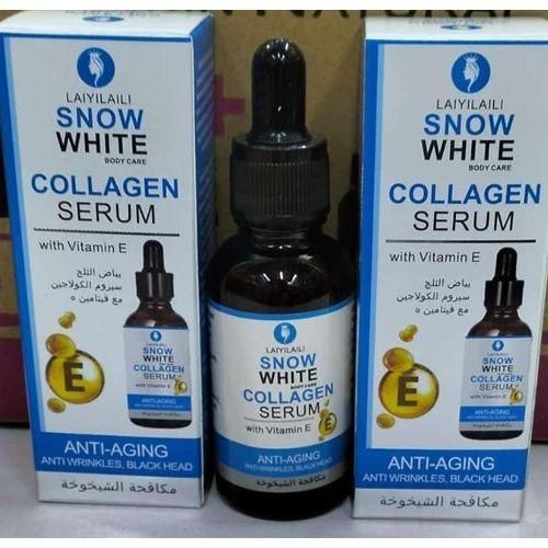 Snow White Collagen Serum with vitamin E For Anti-wrinkle,Anti-aging ,Clears Blackhead