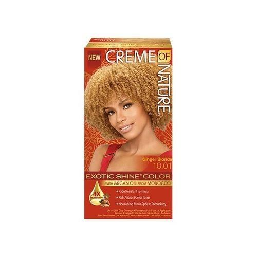 Creme Nature Gel Hair Color - GINGER BLONDE 10.01 (45g + 14.17ml + 11g)