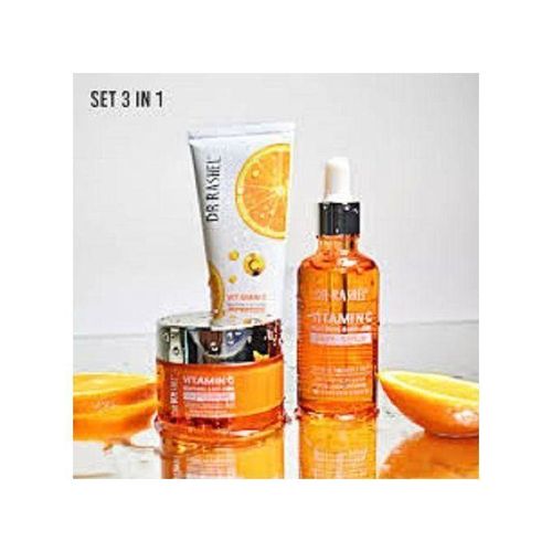 Dr. Rashel Vitamin C 3 IN 1 SET Face Cleanser, Serum + Cream