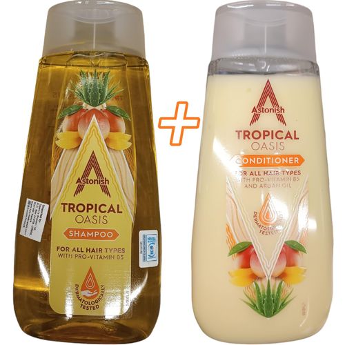Astonish Tropical Oasis Shampoo + Tropical Oasis Conditioner pp