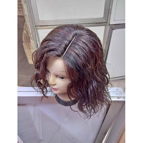 Lace Front Semi Human Wig